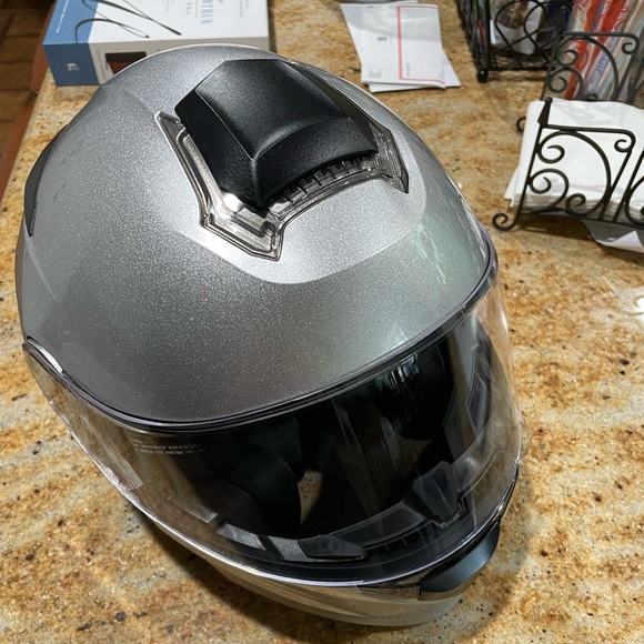 Z1R Solaris 2.0 Modular Helmet Silver Large - Picture 2 of 9